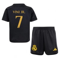 Real Madrid Vinicius Junior #7 Tredje Dräkt Barn 2023-24 Kortärmad (+ Korta byxor)